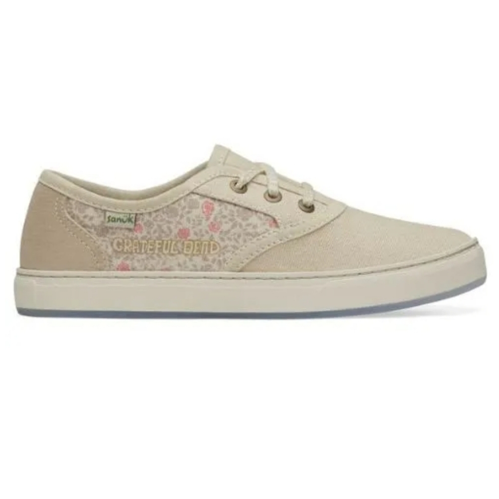 Sanuk x Grateful Dead Wavery Lace Collaboration Casual Floral Sneaker